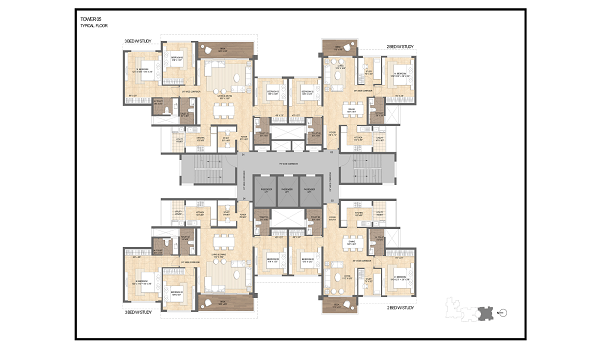 Lodha Mirabelle Apartment Master Plan